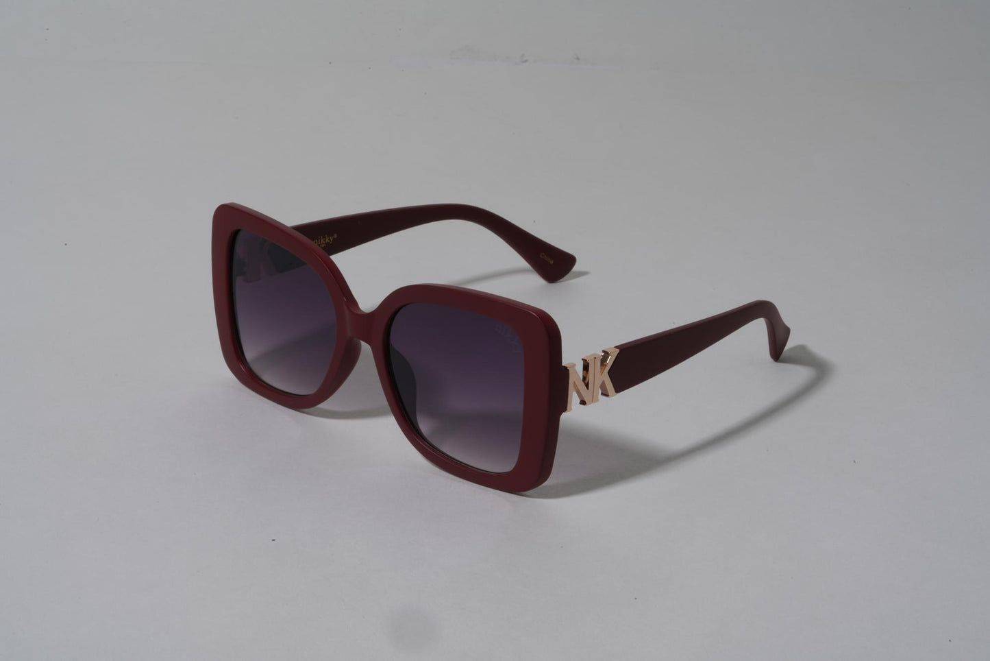 GAFAS DE SOL GRANDES NK ROJO