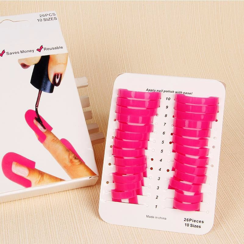 Nail Tools Nail Polish Overflow Clip Set